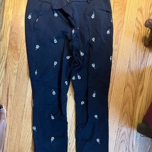 Loft floral pants
